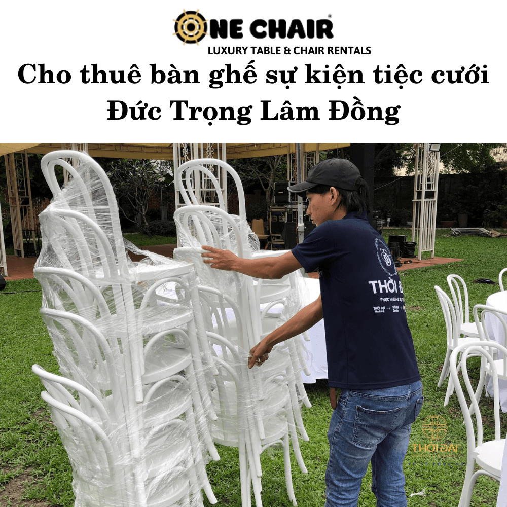 Cho thuê bàn ghế sự kiện tiệc cưới Đức Trọng Lâm Đồng