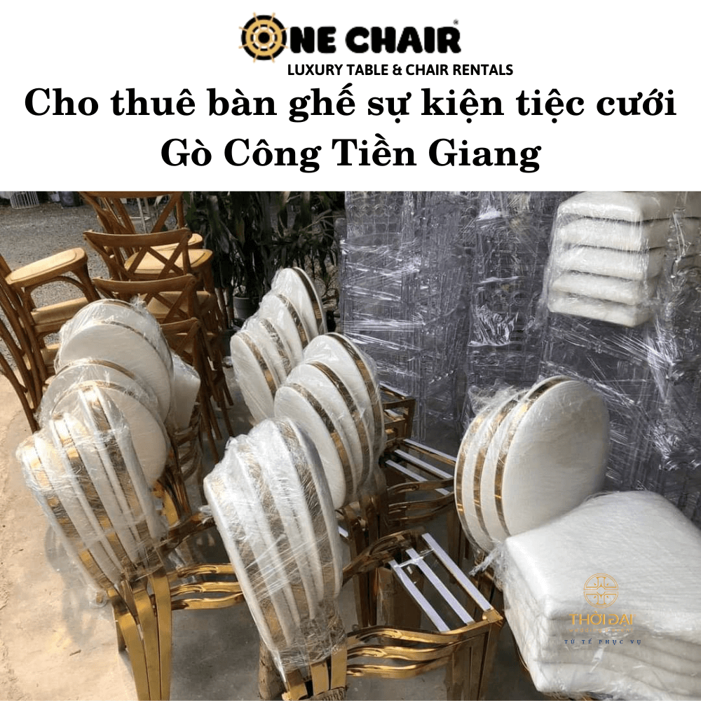 Cho thuê bàn ghế sự kiện tiệc cưới Gò Công Tiền Giang