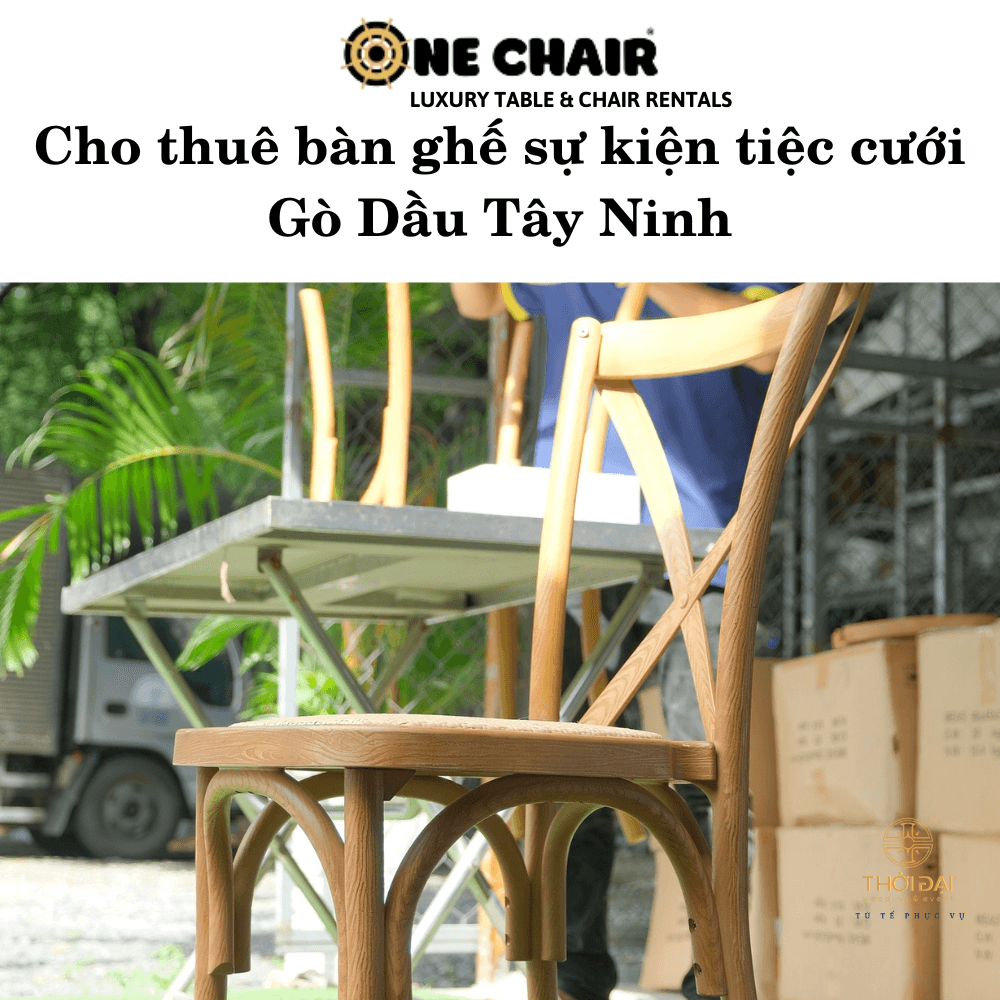 Cho thuê bàn ghế sự kiện tiệc cưới Gò Dầu Tây Ninh