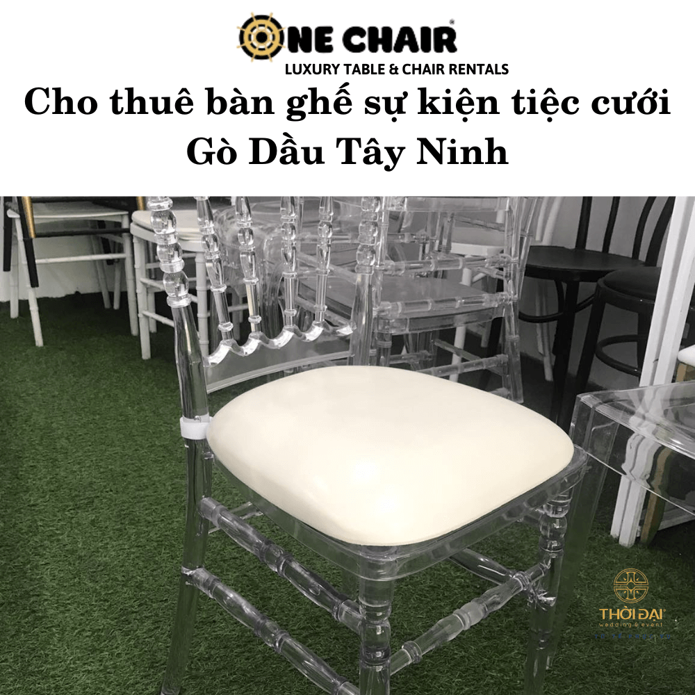 Cho thuê bàn ghế sự kiện tiệc cưới Gò Dầu Tây Ninh