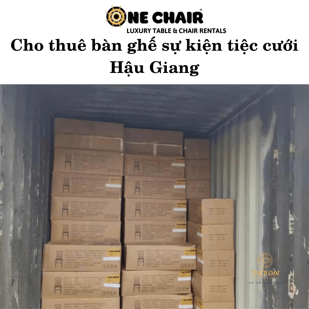 Cho thuê bàn ghế sự kiện tiệc cưới Hậu Giang