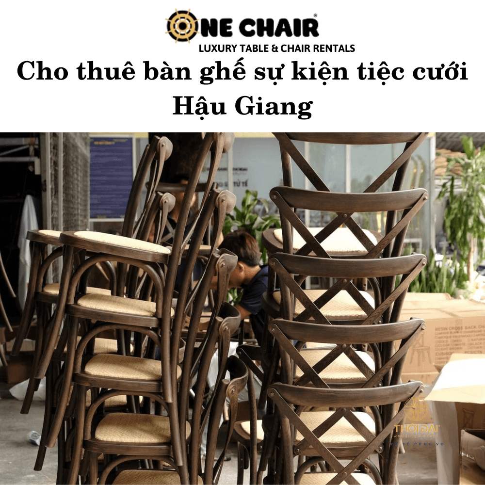 Cho thuê bàn ghế sự kiện tiệc cưới Hậu Giang