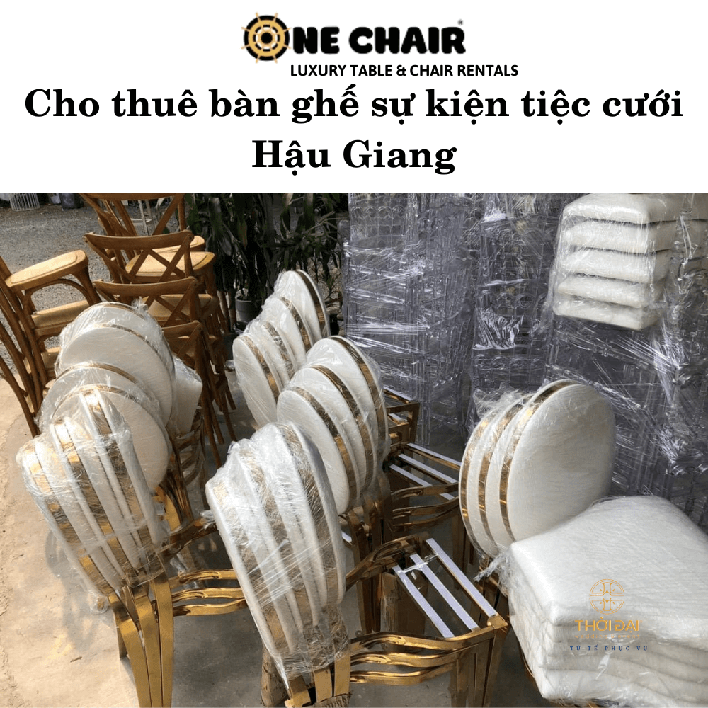 Cho thuê bàn ghế sự kiện tiệc cưới Hậu Giang