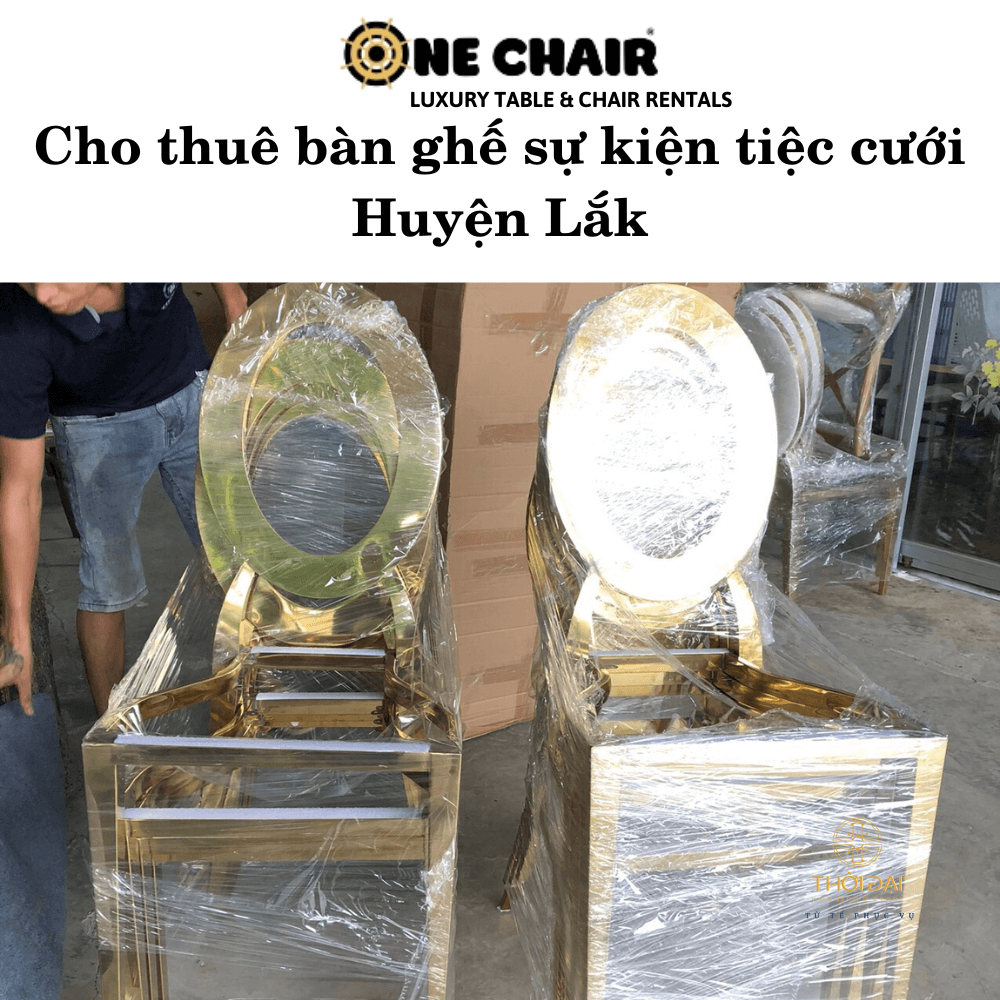 Cho thuê bàn ghế sự kiện tiệc cưới Huyện Lắk