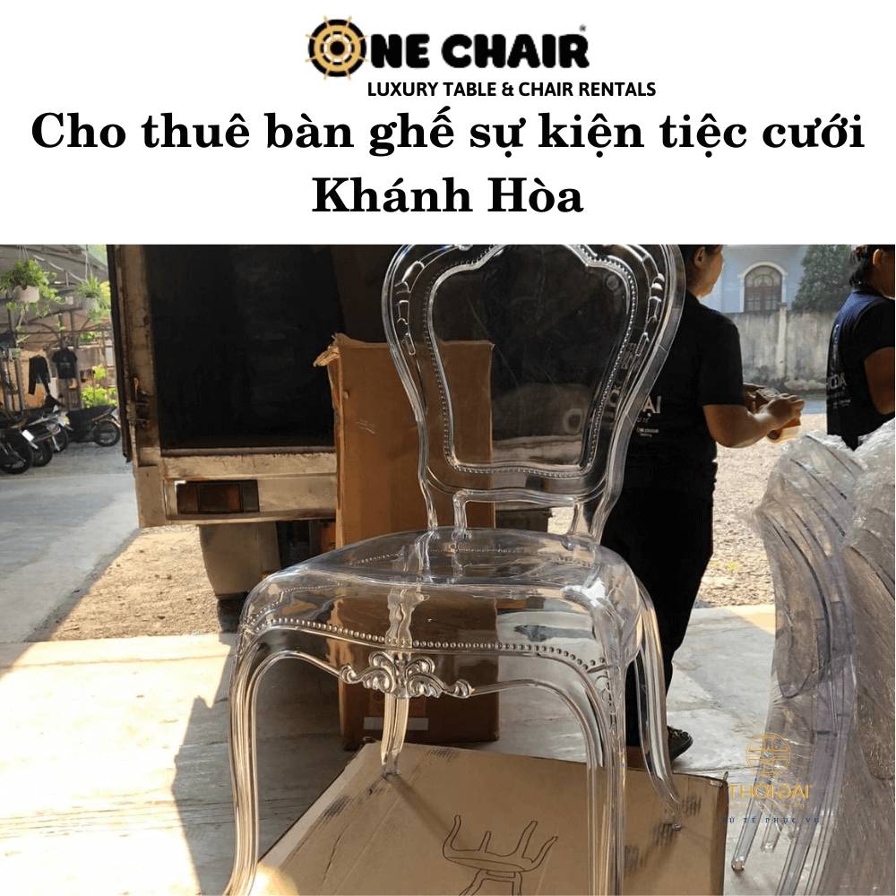 Cho thuê bàn ghế sự kiện tiệc cưới Khánh Hòa