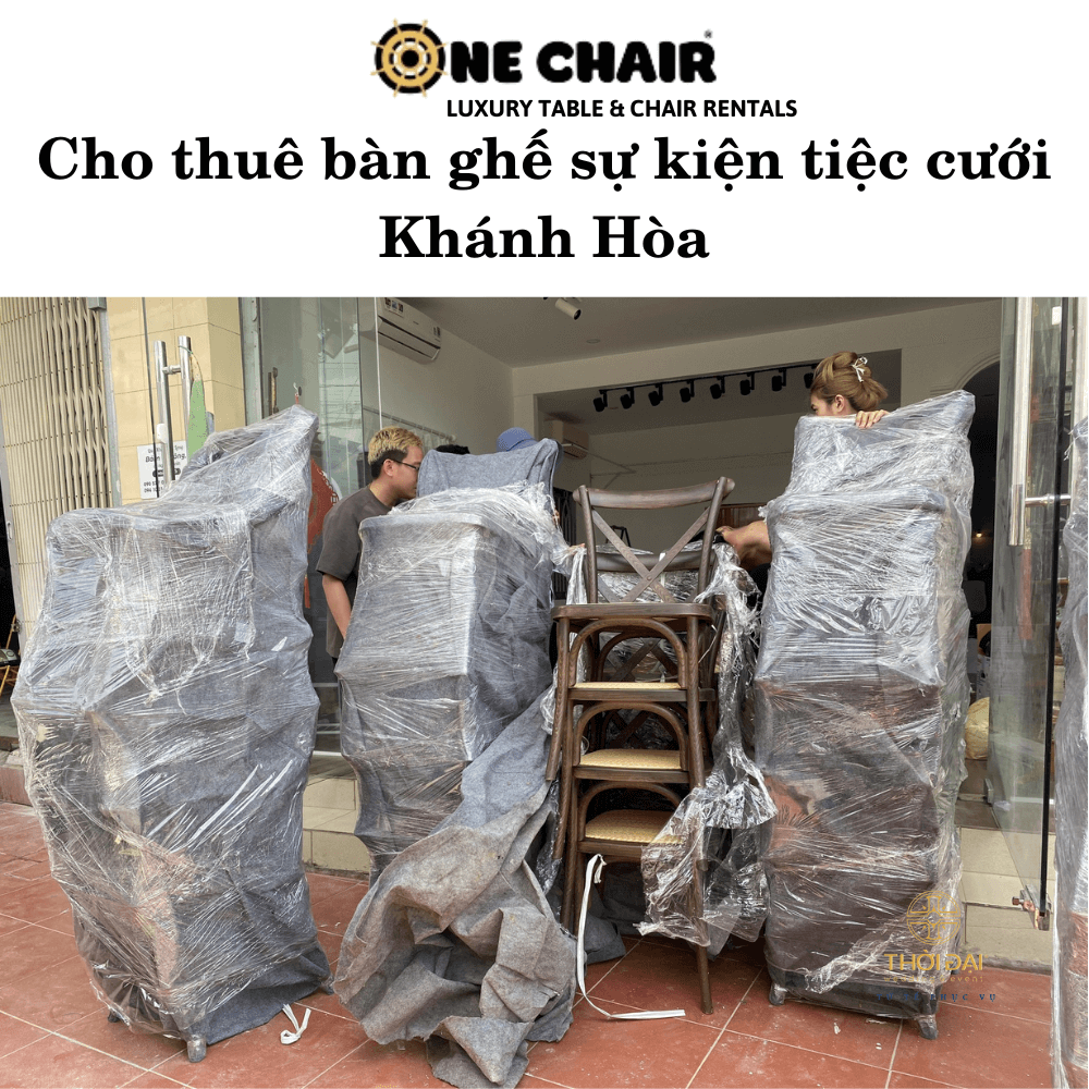 Cho thuê bàn ghế sự kiện tiệc cưới Khánh Hòa