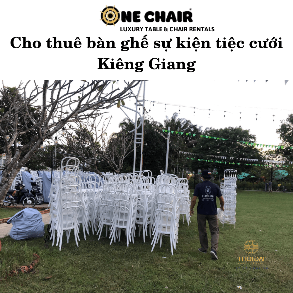Cho thuê bàn ghế sự kiện tiệc cưới Kiên Giang
