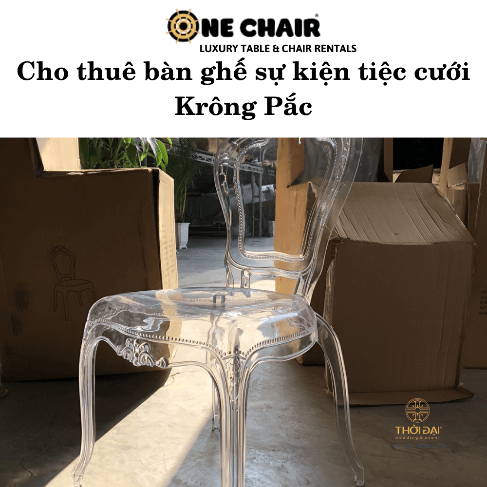 Cho thuê bàn ghế sự kiện tiệc cưới Krông Pắc