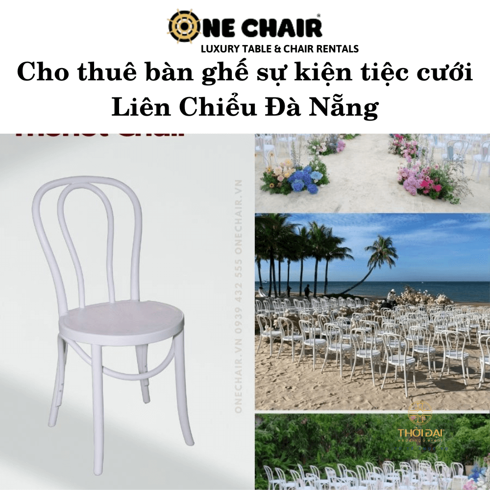 Cho thuê bàn ghế sự kiện tiệc cưới Liên Chiểu Đà Nẵng