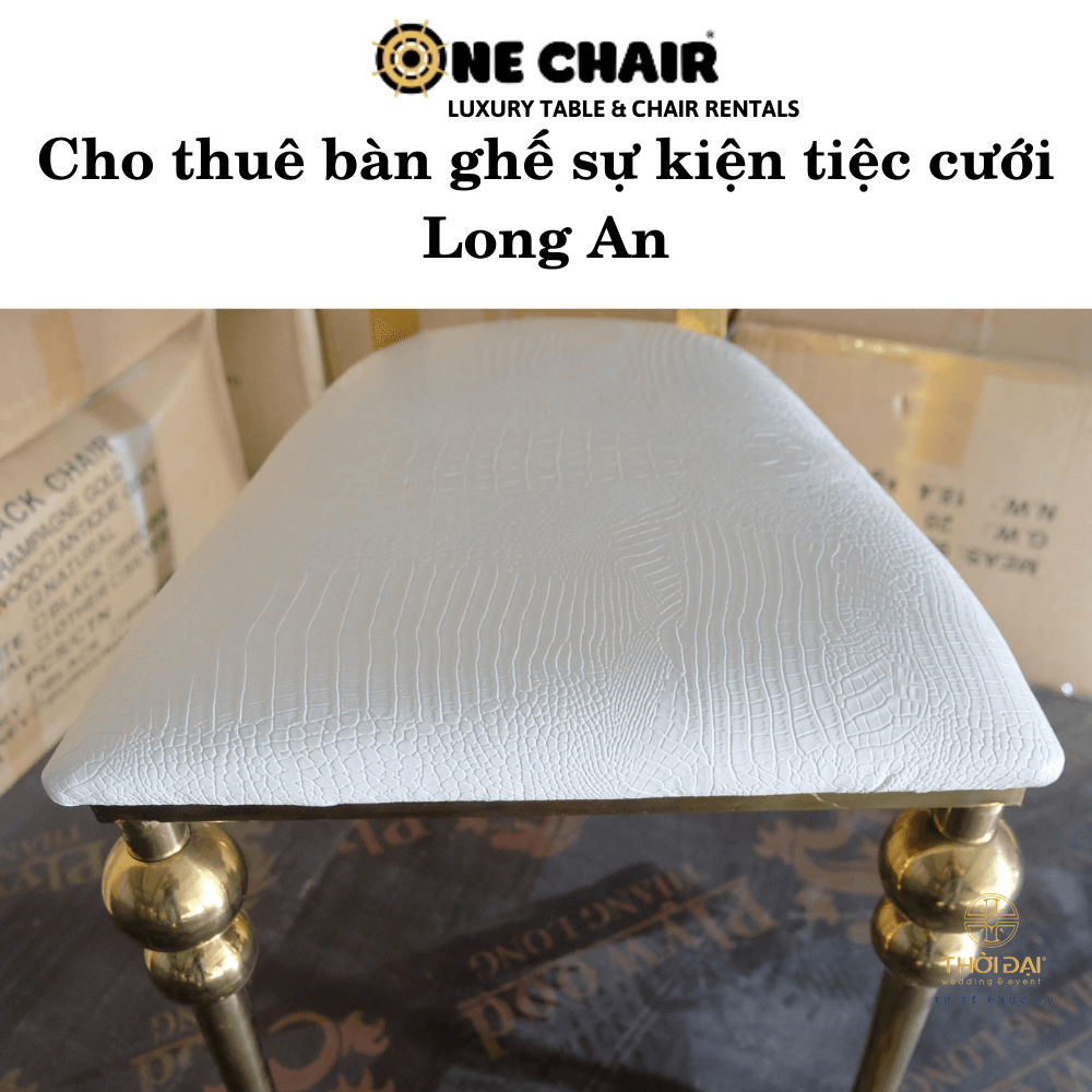 Cho thuê bàn ghế sự kiện tiệc cưới Long An
