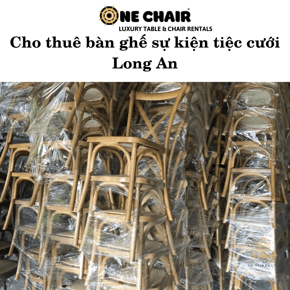 Cho thuê bàn ghế sự kiện tiệc cưới Long An
