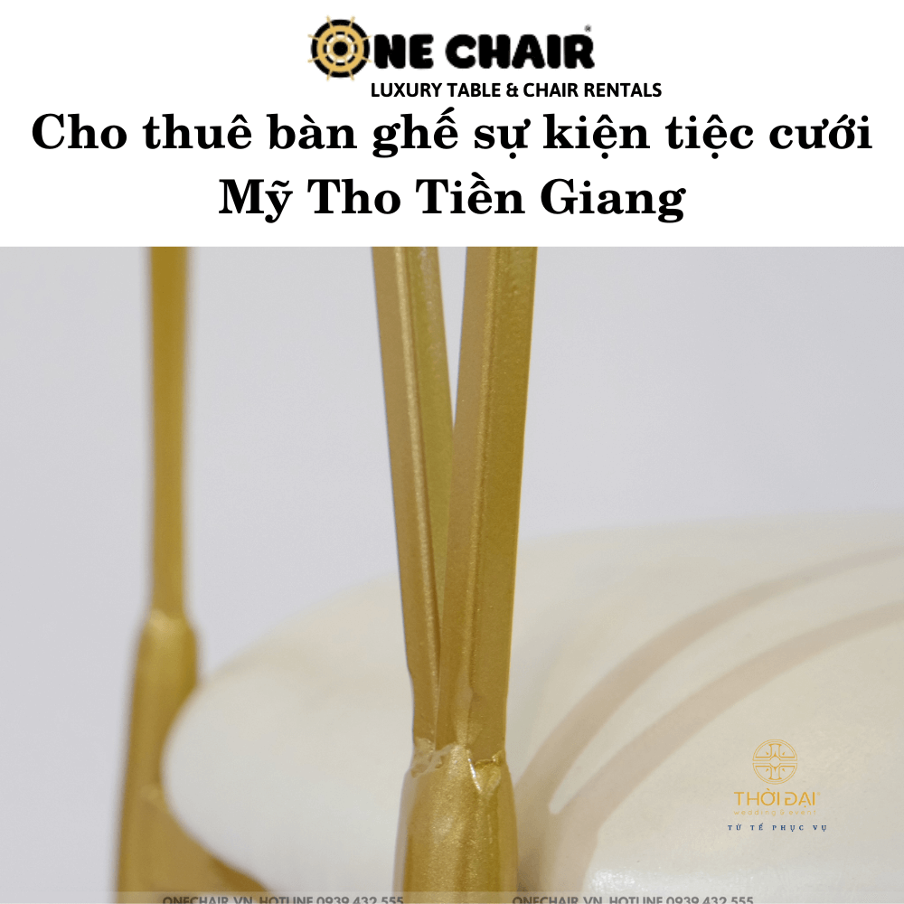 Cho thuê bàn ghế sự kiện tiệc cưới Mỹ Tho Tiền Giang