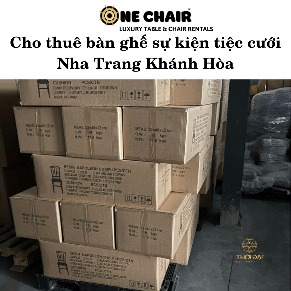 Cho thuê bàn ghế sự kiện tiệc cưới Nha Trang Khánh Hòa