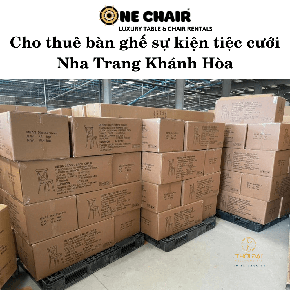 Cho thuê bàn ghế sự kiện tiệc cưới Nha Trang Khánh Hòa