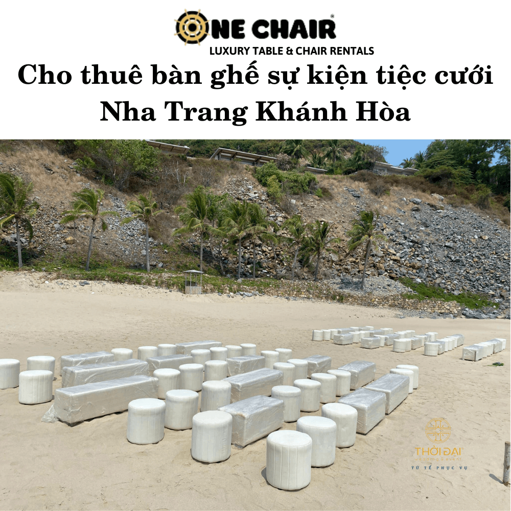 Cho thuê bàn ghế sự kiện tiệc cưới Nha Trang Khánh Hòa
