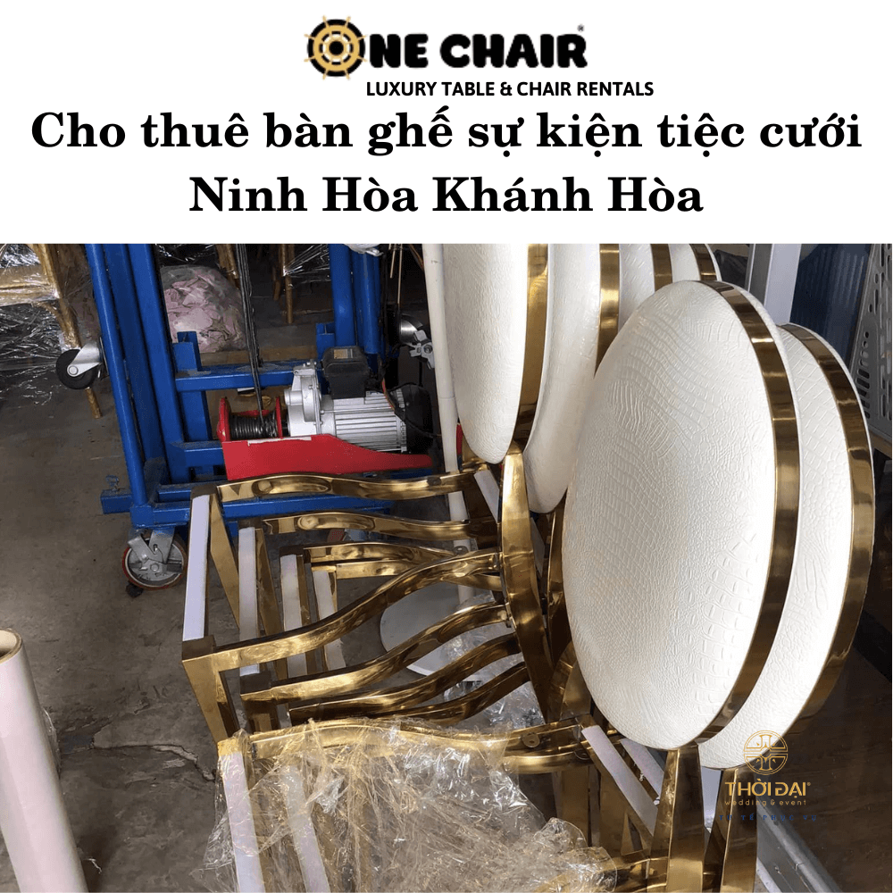 Cho thuê bàn ghế sự kiện tiệc cưới Ninh Hòa Khánh Hòa