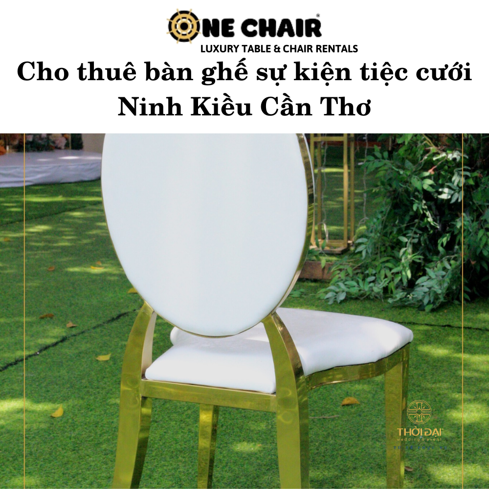 Cho thuê bàn ghế sự kiện tiệc cưới Ninh Kiều Cần Thơ
