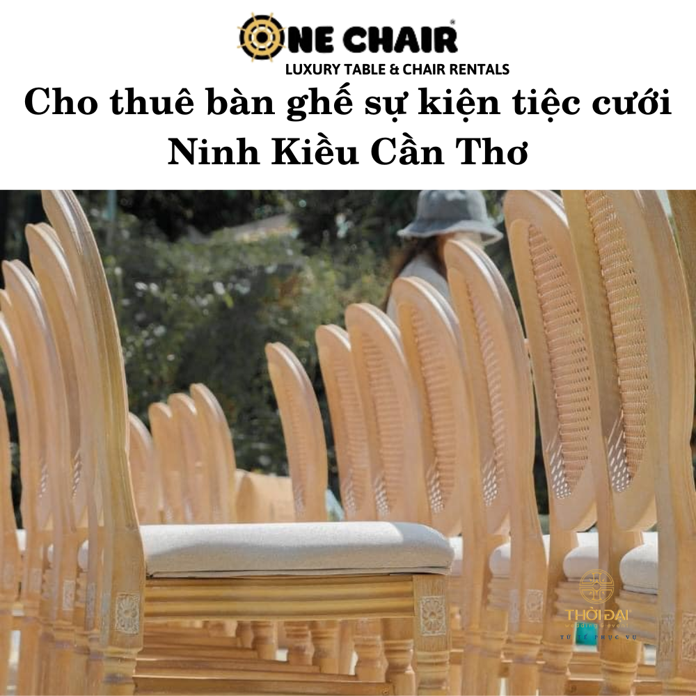 Cho thuê bàn ghế sự kiện tiệc cưới Ninh Kiều Cần Thơ