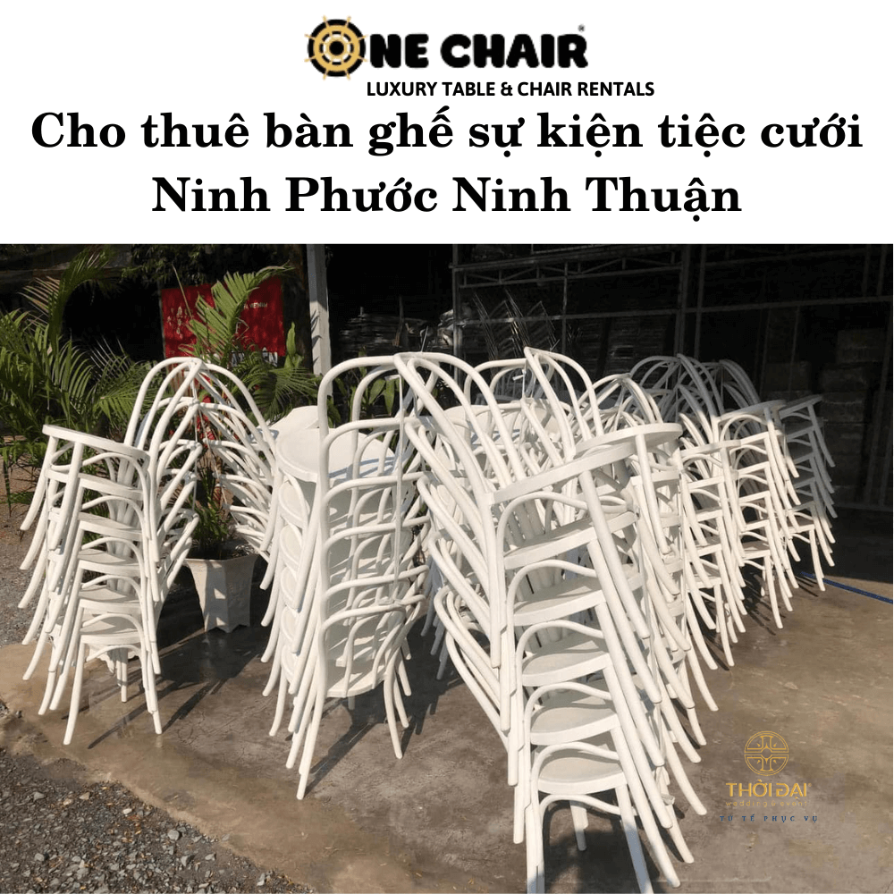 Cho thuê bàn ghế sự kiện tiệc cưới Ninh Phước Ninh Thuận