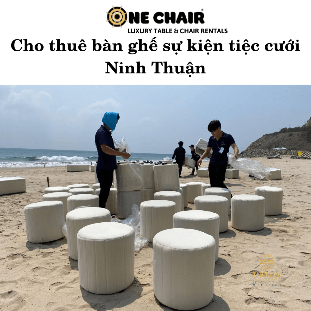 Cho thuê bàn ghế sự kiện tiệc cưới Ninh Thuận
