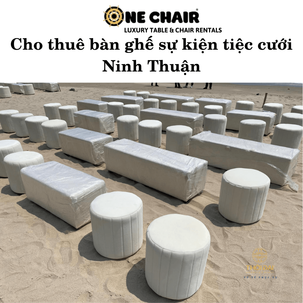 Cho thuê bàn ghế sự kiện tiệc cưới Ninh Thuận