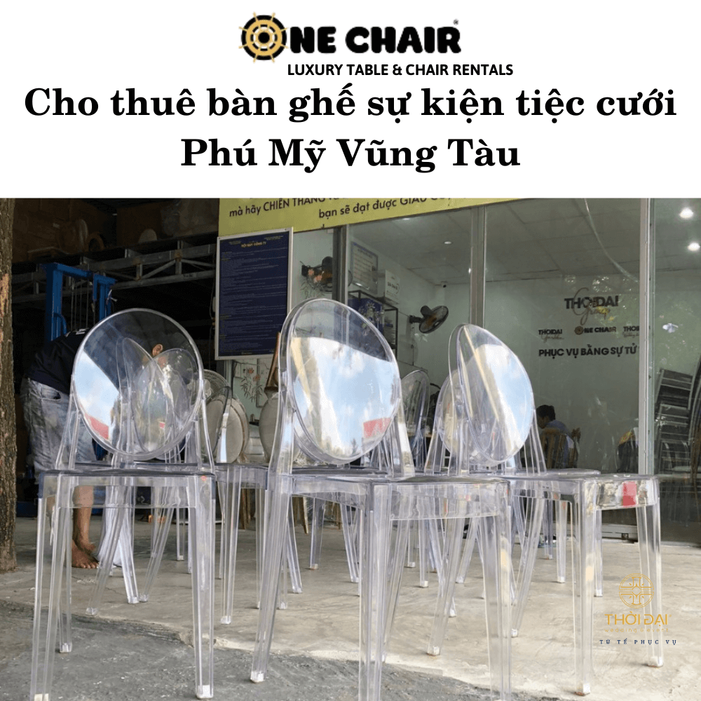 Cho thuê bàn ghế sự kiện tiệc cưới Phú Mỹ Vũng Tàu