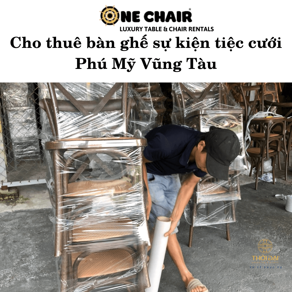 Cho thuê bàn ghế sự kiện tiệc cưới Phú Mỹ Vũng Tàu
