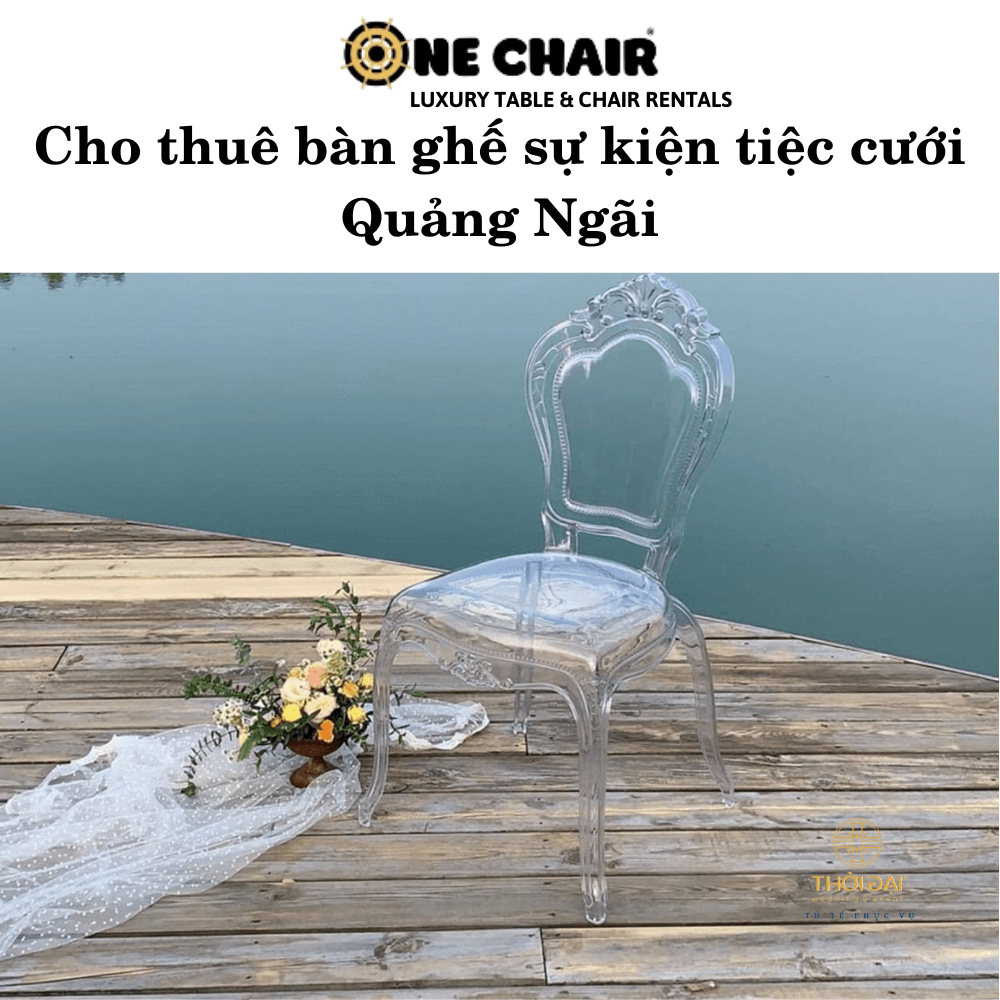Cho thuê bàn ghế sự kiện tiệc cưới Quảng Ngãi