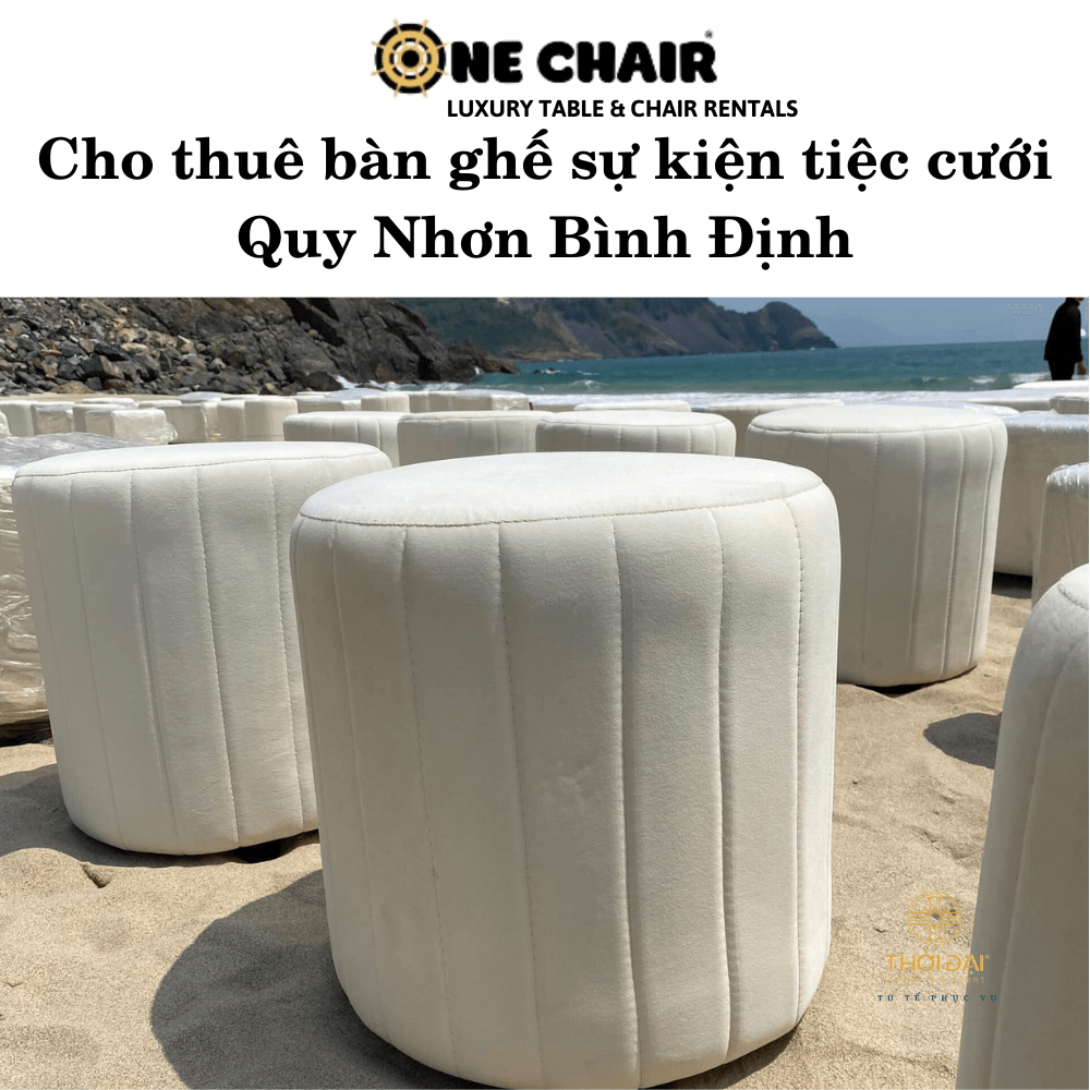 Cho thuê bàn ghế sự kiện tiệc cưới Quy Nhơn Bình Định