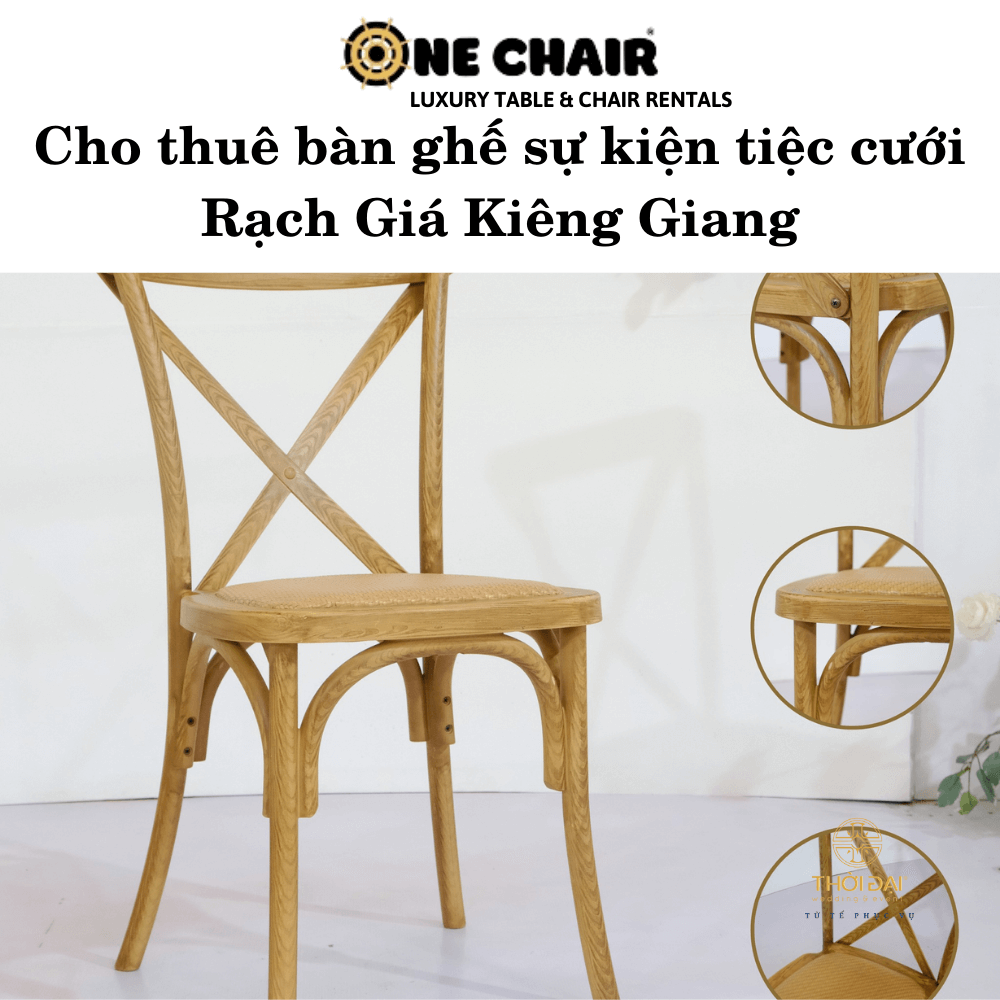 Cho thuê bàn ghế sự kiện tiệc cưới Rạch Giá Kiên Giang