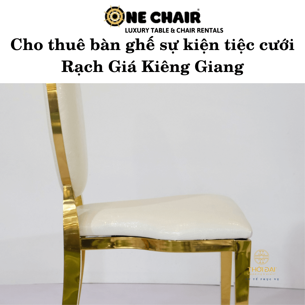 Cho thuê bàn ghế sự kiện tiệc cưới Rạch Giá Kiên Giang