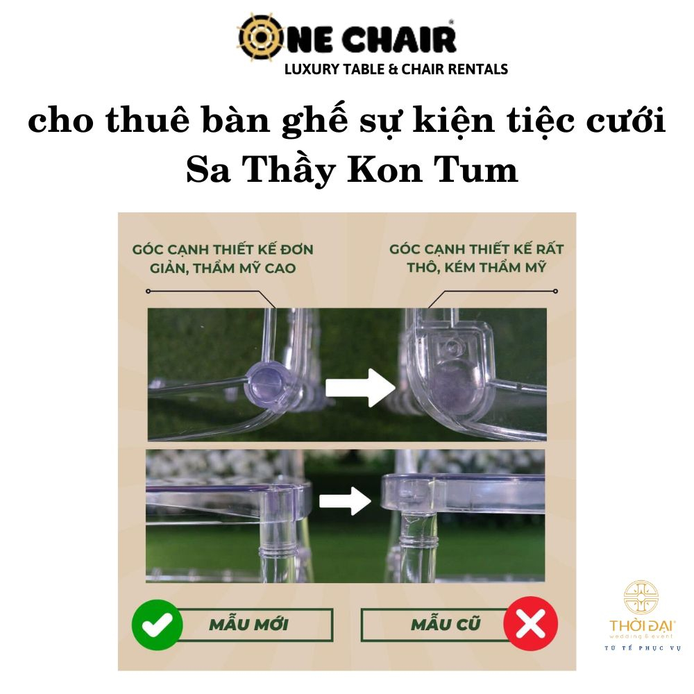Cho thuê bàn ghế sự kiện tiệc cưới Sa Thầy Kon Tum