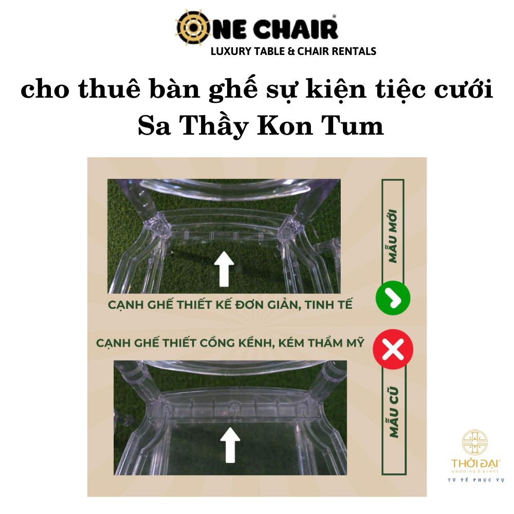 Cho thuê bàn ghế sự kiện tiệc cưới Sa Thầy Kon Tum