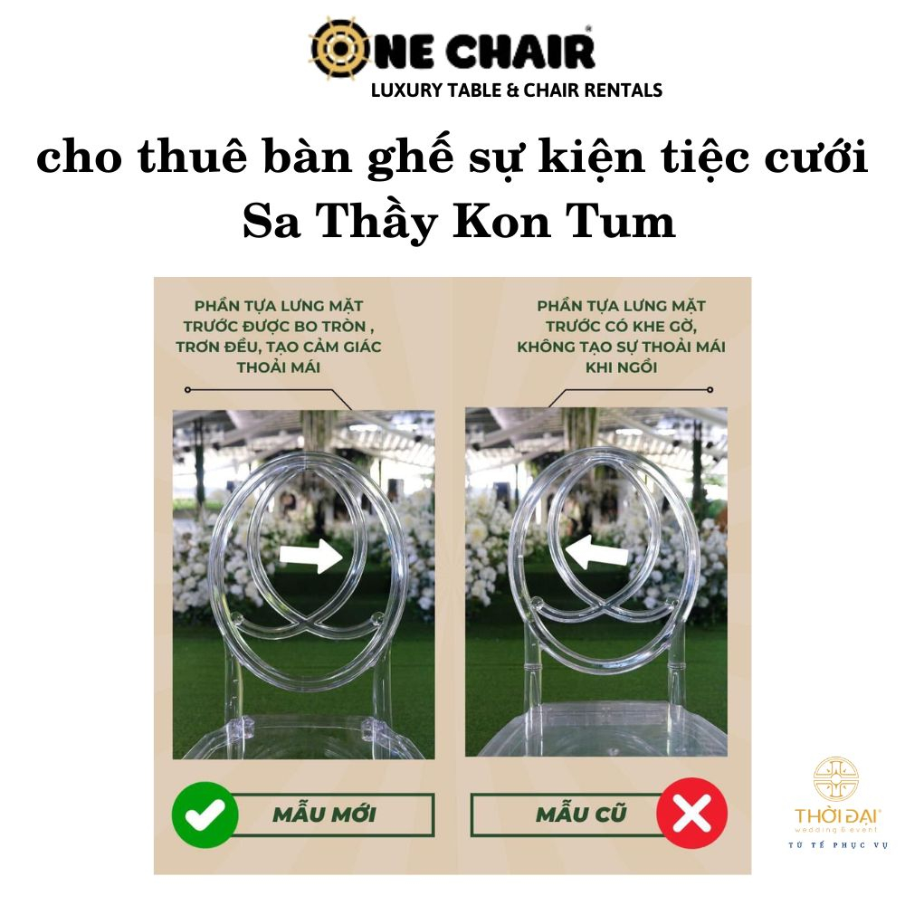 Cho thuê bàn ghế sự kiện tiệc cưới Sa Thầy Kon Tum