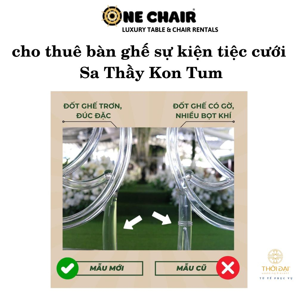 Cho thuê bàn ghế sự kiện tiệc cưới Sa Thầy Kon Tum