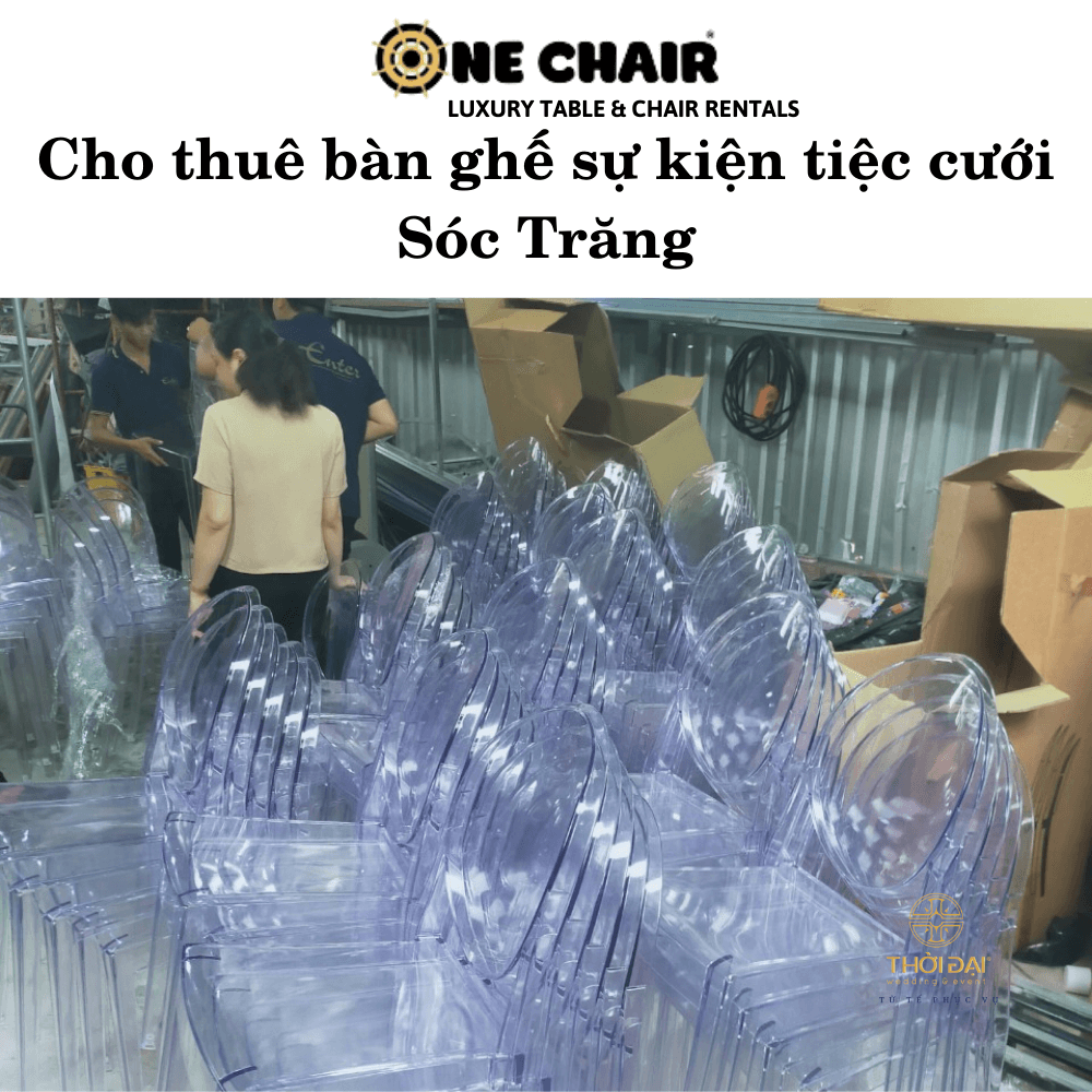 Cho thuê bàn ghế sự kiện tiệc cưới Sóc Trăng
