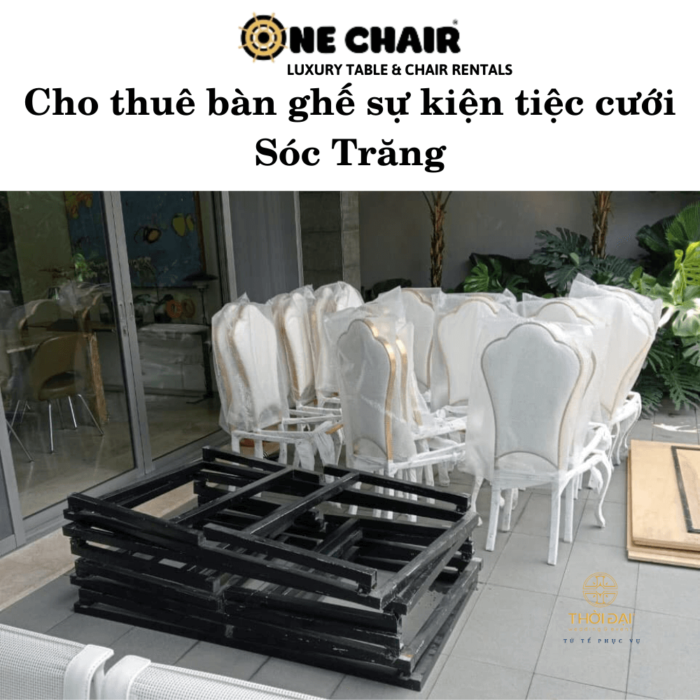Cho thuê bàn ghế sự kiện tiệc cưới Sóc Trăng