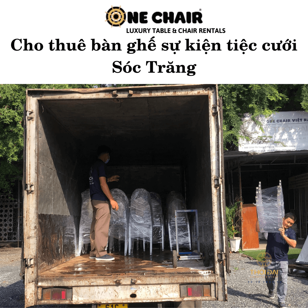 Cho thuê bàn ghế sự kiện tiệc cưới Sóc Trăng