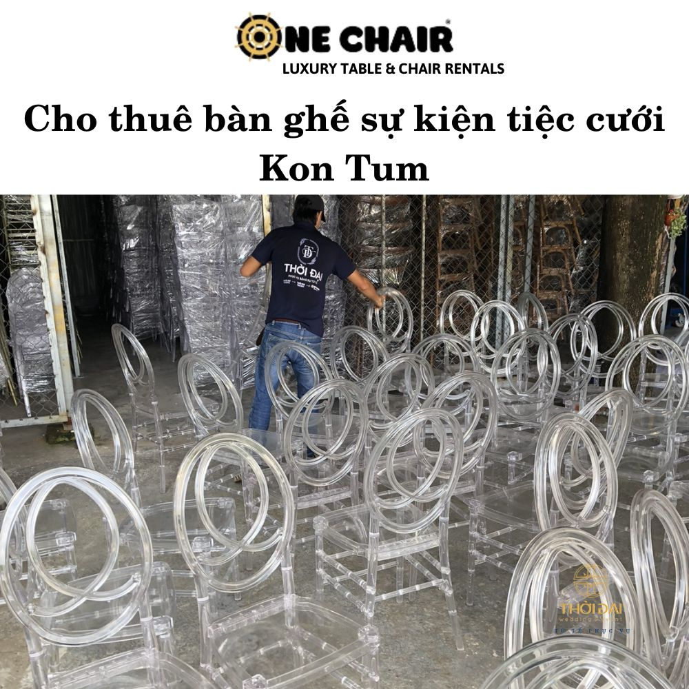 cho thuê bàn ghế sự kiện tiệc cưới tại Kon Tum