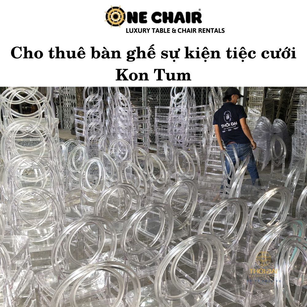 cho thuê bàn ghế sự kiện tiệc cưới tại Kon Tum