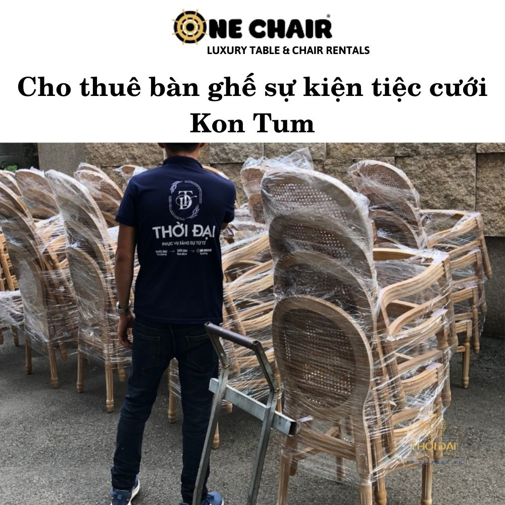 cho thuê bàn ghế sự kiện tiệc cưới tại Kon Tum
