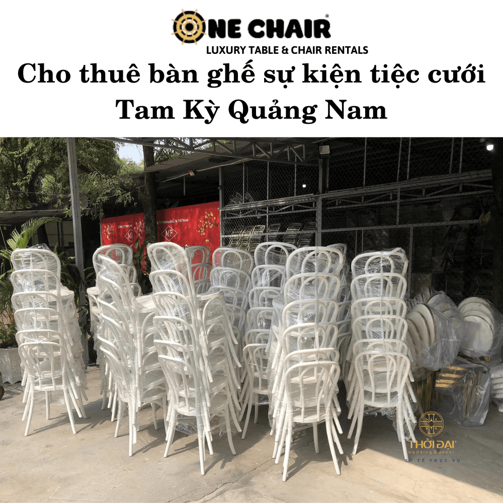 Cho thuê bàn ghế sự kiện tiệc cưới Tam Kỳ Quảng Nam