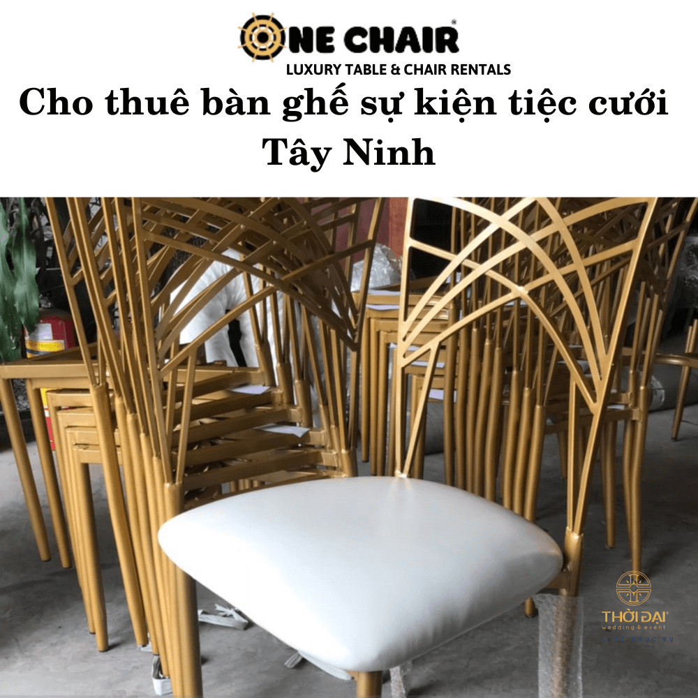 Cho thuê bàn ghế sự kiện tiệc cưới Tây Ninh