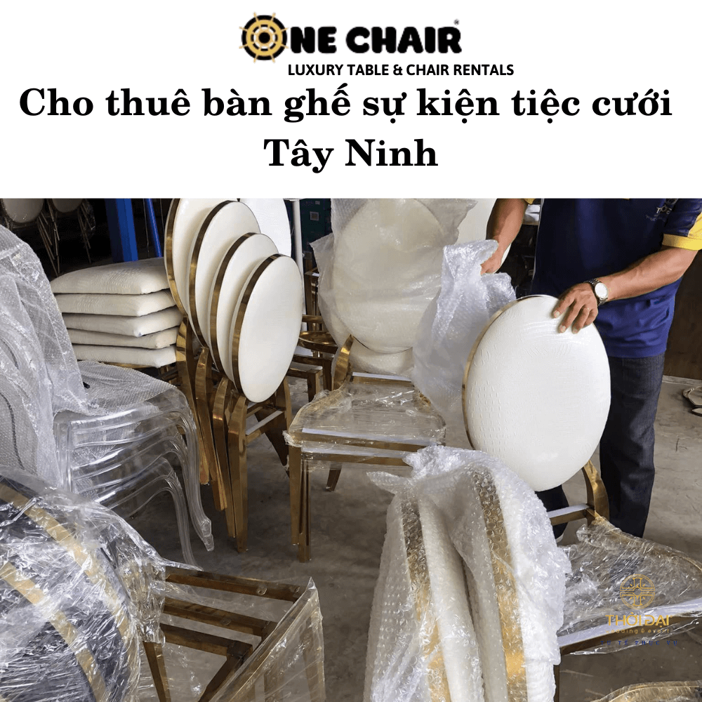 Cho thuê bàn ghế sự kiện tiệc cưới Tây Ninh
