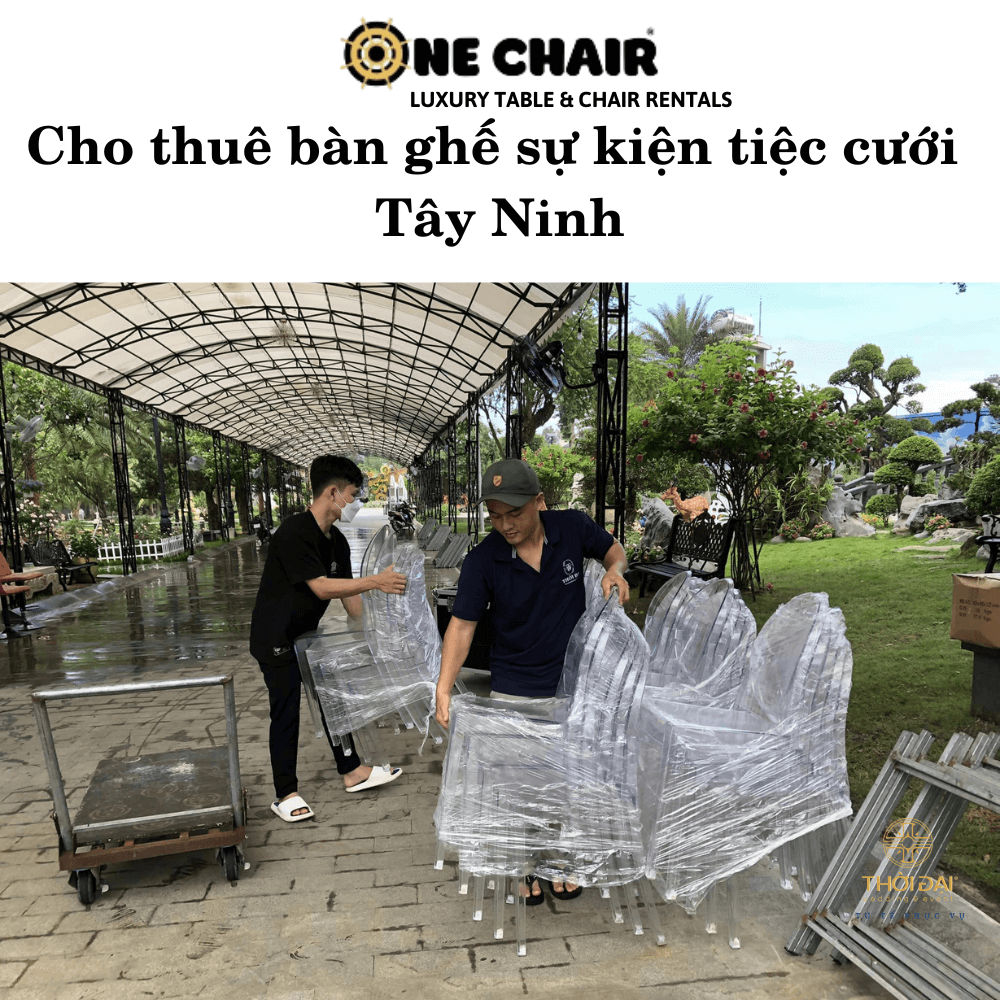 Cho thuê bàn ghế sự kiện tiệc cưới Tây Ninh