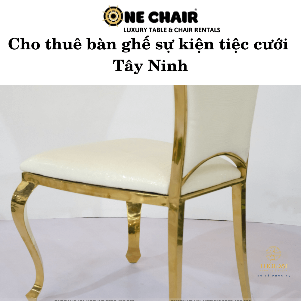 Cho thuê bàn ghế sự kiện tiệc cưới Tây Ninh
