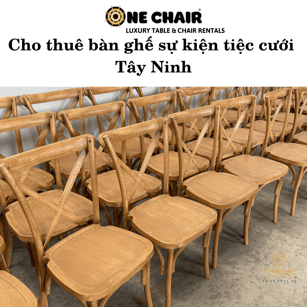 Cho thuê bàn ghế sự kiện tiệc cưới Tây Ninh
