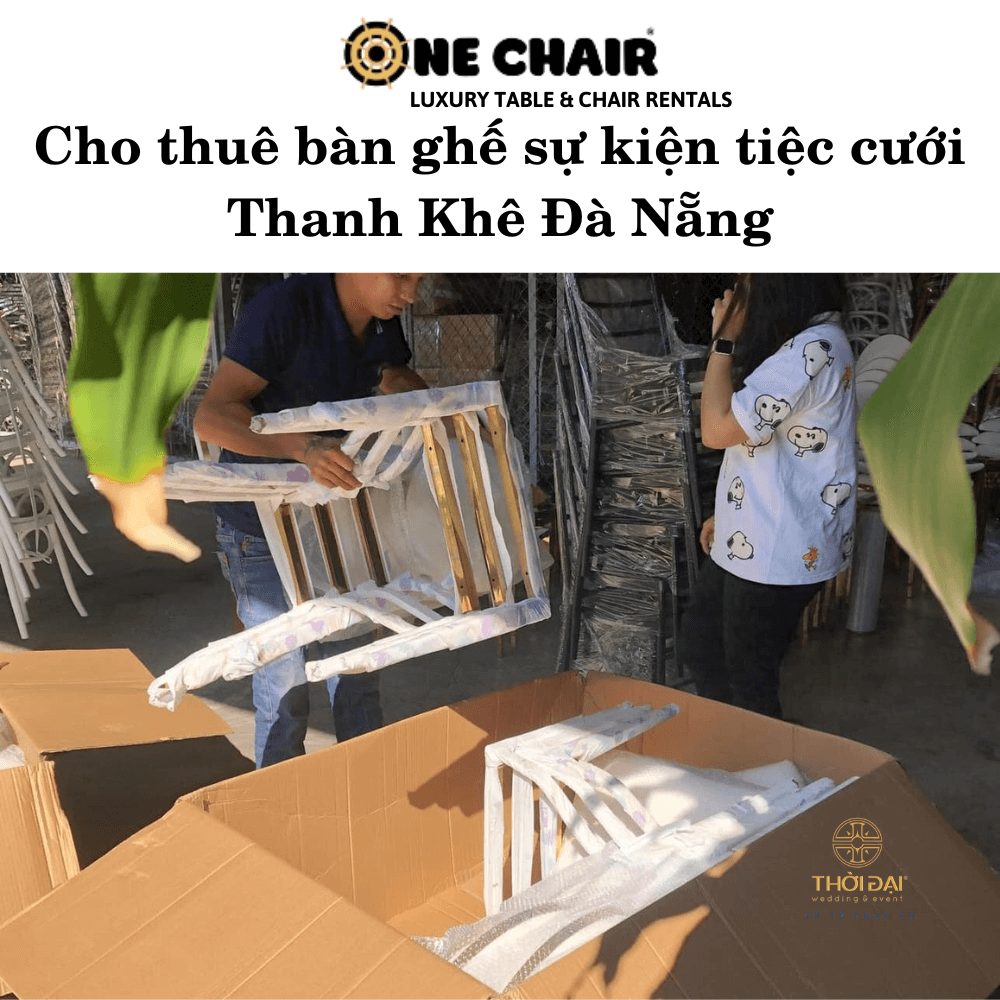 Cho thuê bàn ghế sự kiện tiệc cưới Thanh Khê Đà Nẵng