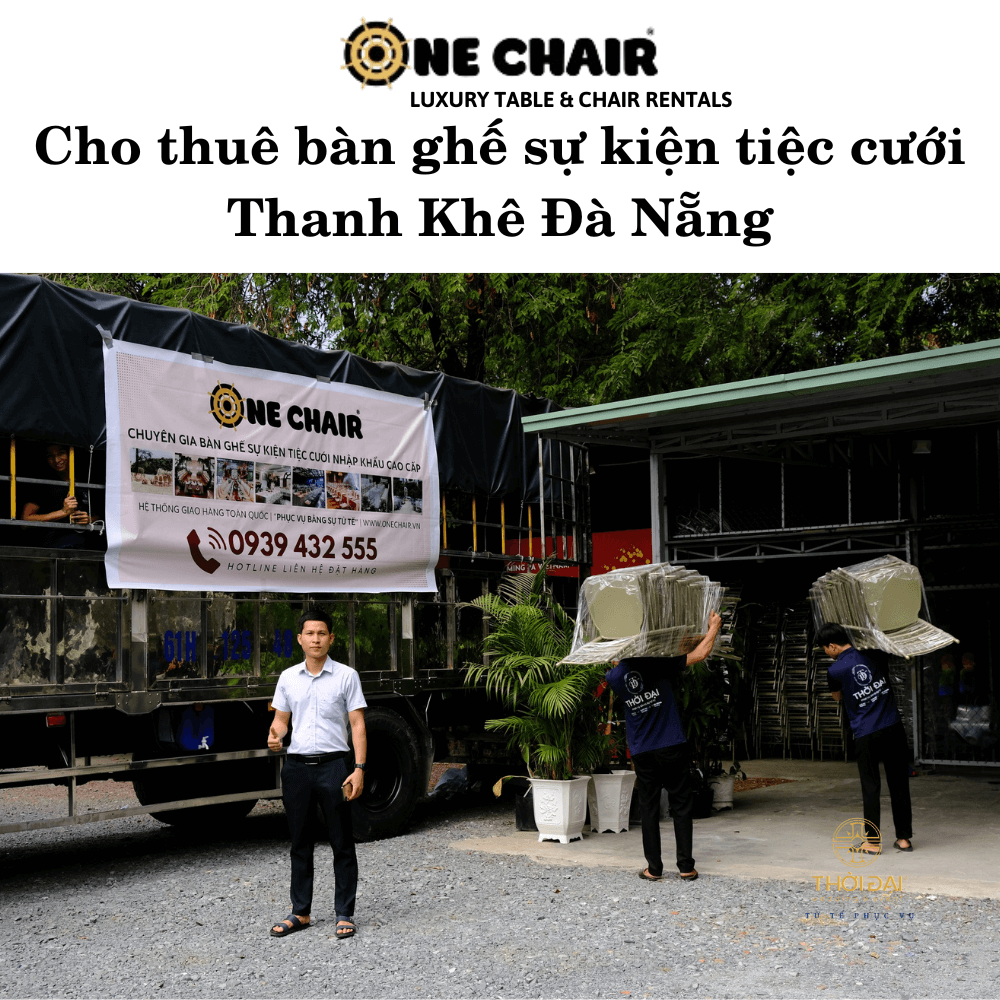 Cho thuê bàn ghế sự kiện tiệc cưới Thanh Khê Đà Nẵng