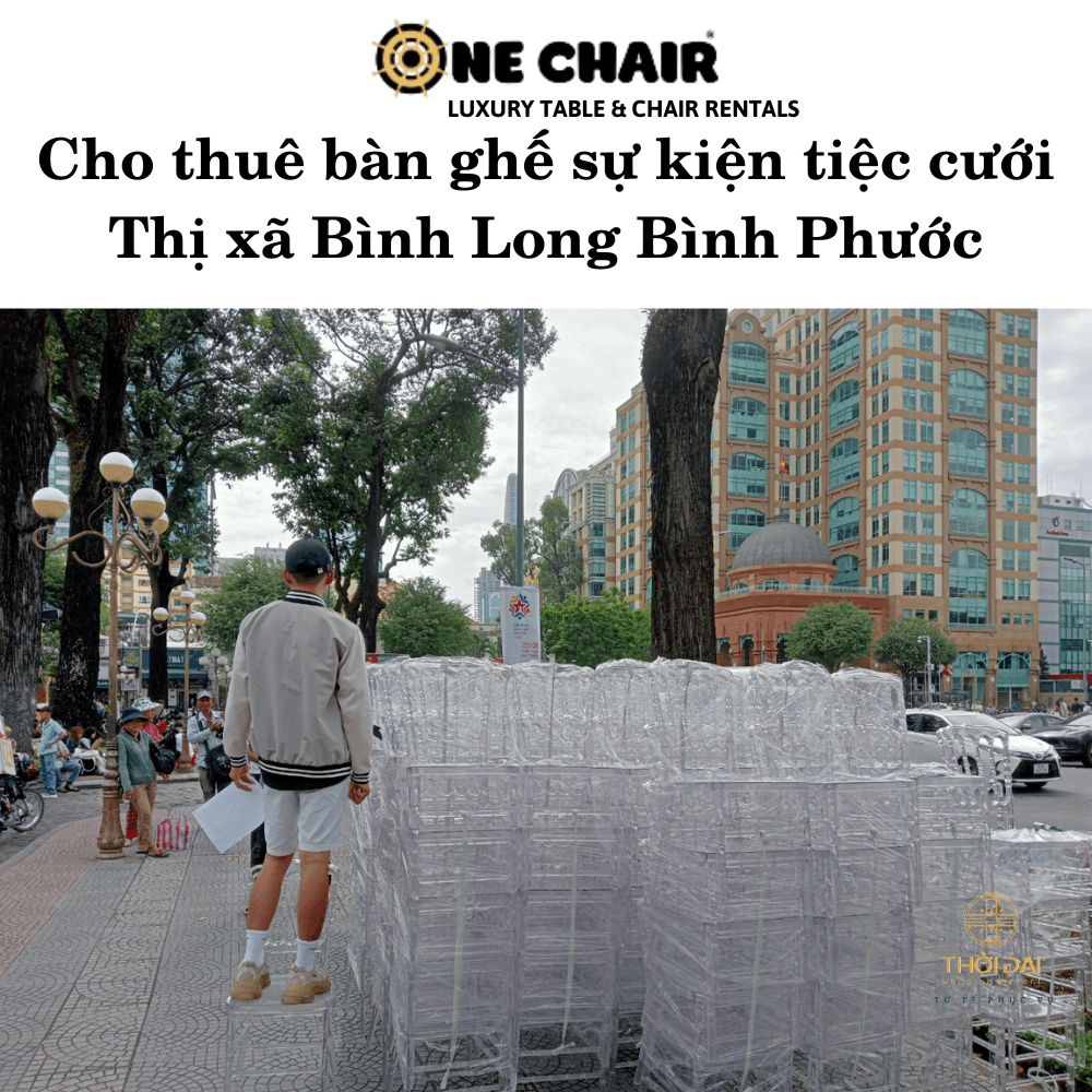 Cho thuê bàn ghế sự kiện tiệc cưới Thị xã Bình Long Bình Phước